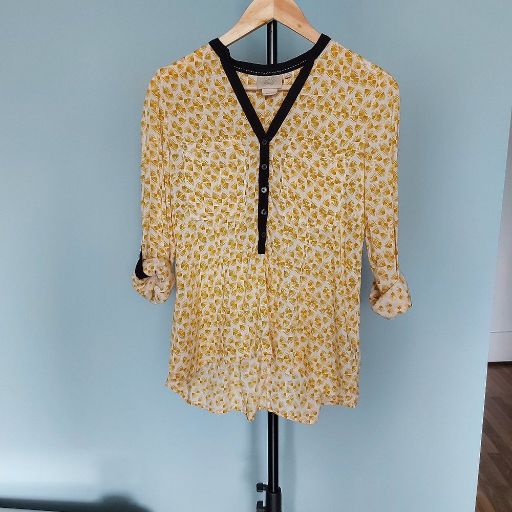 Anthropologie Vanessa Virginia Utility Shirt
